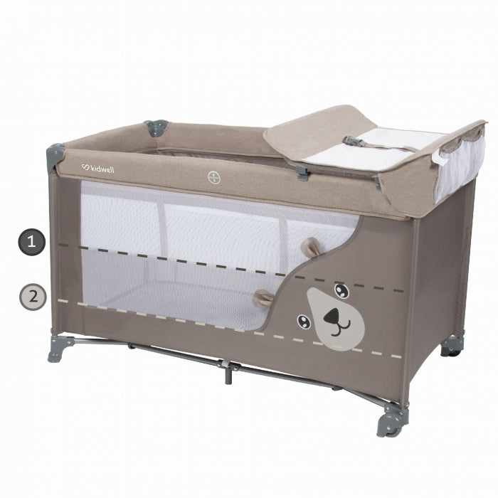 Patut pliabil 3 in 1 Kidwell BLISSY - Beige