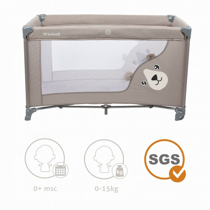 Patut pliabil 3 in 1 Kidwell BLISSY - Beige