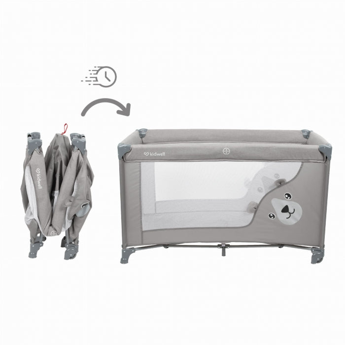 Patut pliabil 3 in 1 Kidwell BLISSY - Gray