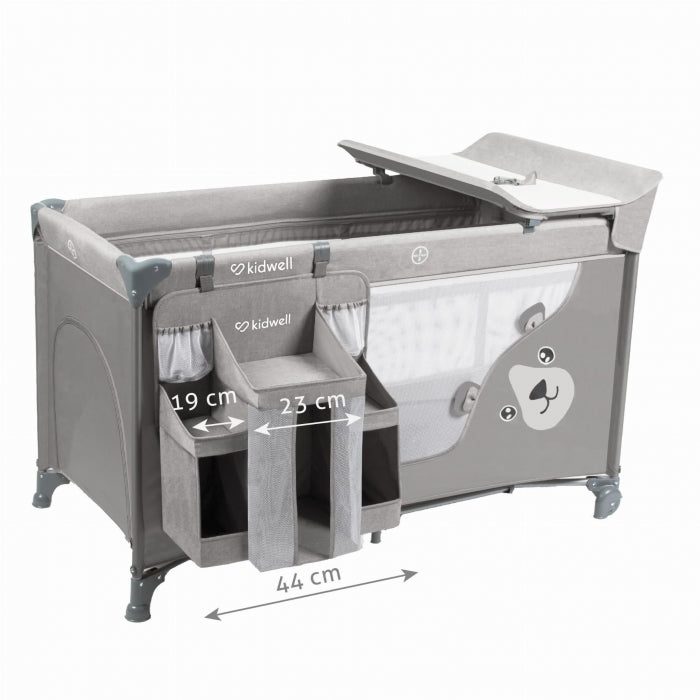 Patut pliabil 3 in 1 Kidwell BLISSY - Gray