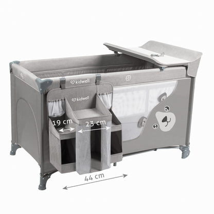 Patut pliabil 3 in 1 Kidwell BLISSY - Gray