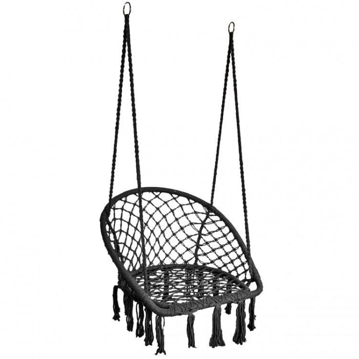 Leagan suspendat pentru interior/exterior, negru, GW-912