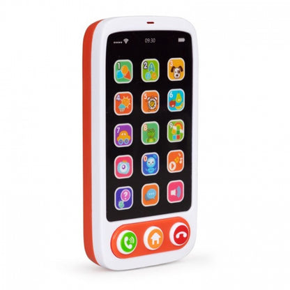 Smartphone interactiv cu sunete si efecte luminioase pentru copii Huanger HE8001