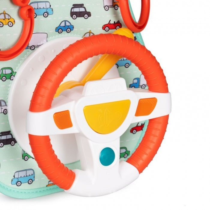 Salteluta interactiva cu volan pentru masina Huanger HE0623