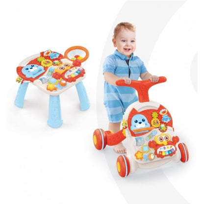 Antemergator educational 2 in 1 Huanger HE0829 - Alb cu rosu