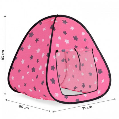Cort de joaca pentru copii Ecotoys 8230 - Stelute roz