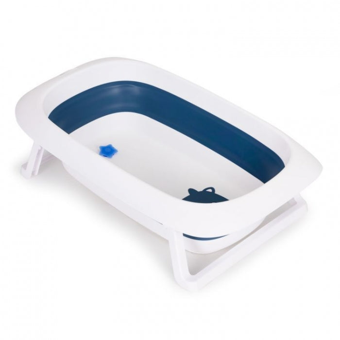 Cadita de baie cu dop de scurgere Ecotoys HA-B31 - Albastru