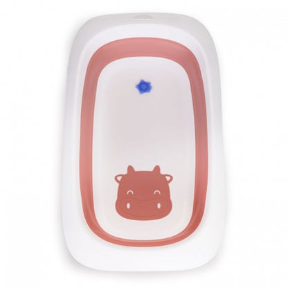 Cadita de baie cu dop de scurgere Ecotoys HA-B31 - Roz