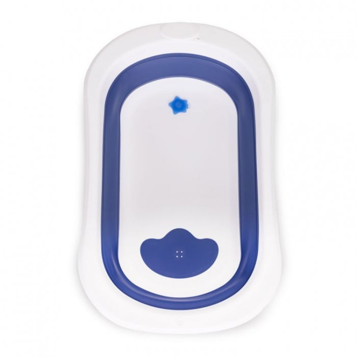 Cadita de baie cu dop de scurgere Ecotoys HA-B27 - Albastru