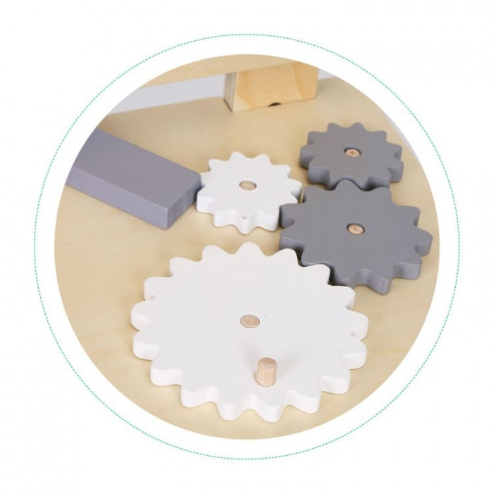 Banc de lucru din lemn cu accesorii pentru copii Ecotoys W03D076E