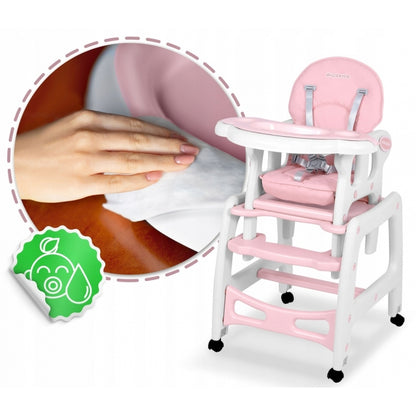 Tava pentru scaunul de masa Sinco Ricokids 700321 - Roz