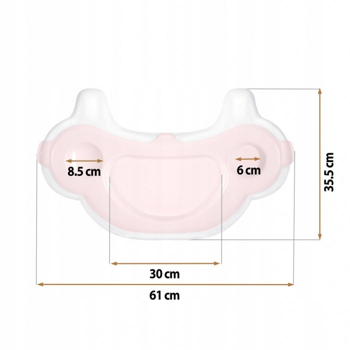 Tava pentru scaunul de masa Sinco Ricokids 700321 - Roz