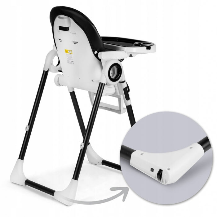 Scaun de masa multifunctional Nukido Belo 700502 - Negru