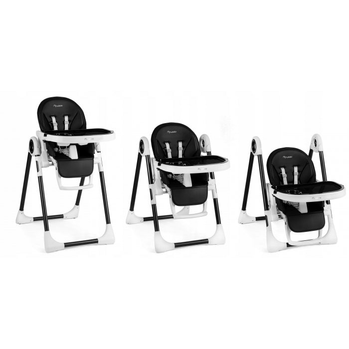 Scaun de masa multifunctional Nukido Belo 700502 - Negru