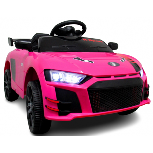 Masinuta electrica cu telecomanda si functie de balansare Cabrio A1 R-Sport - Roz (varsta 1-4 ani)