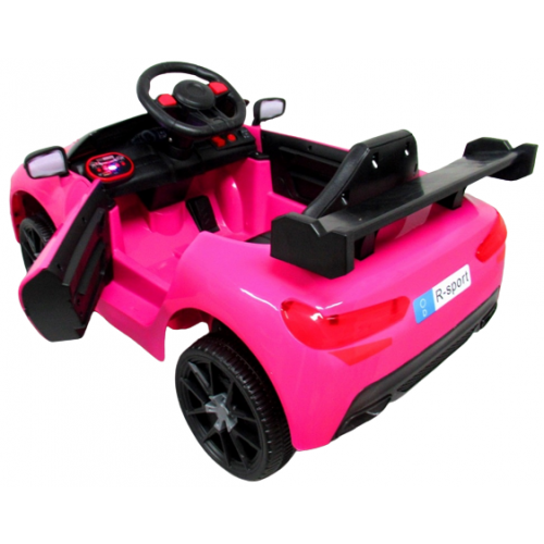 Masinuta electrica cu telecomanda si functie de balansare Cabrio A1 R-Sport - Roz (varsta 1-4 ani)