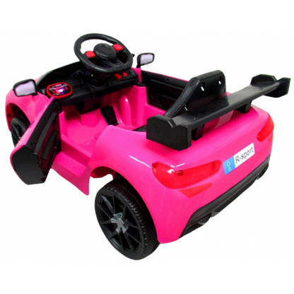 Masinuta electrica cu telecomanda si functie de balansare Cabrio A1 R-Sport - Roz (varsta 1-4 ani)