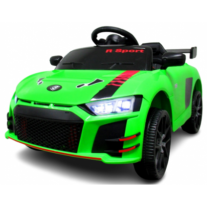 Masinuta electrica cu telecomanda si functie de balansare Cabrio A1 R-Sport - Verde (varsta 1-4 ani)