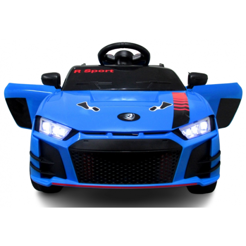 Masinuta electrica cu telecomanda si functie de balansare Cabrio A1 R-Sport - Albastru (varsta 1-4 ani)