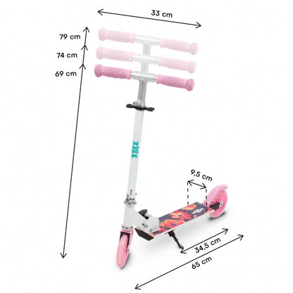 Trotineta pliabila 120mm WXM SKIPO - Floral