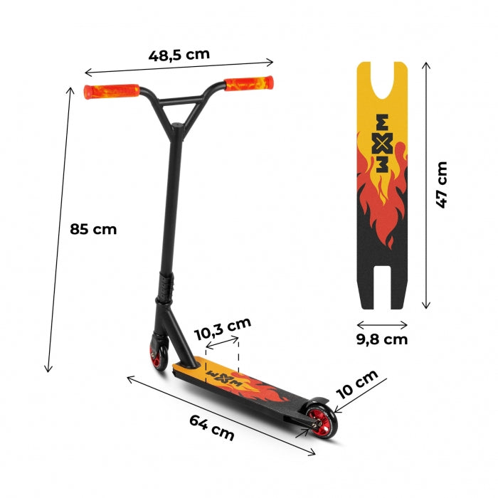 Trotineta pentru cascadorii WXM WRS-BY1 - Flame