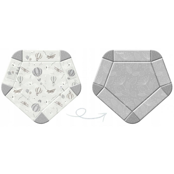 Salteluta de joaca educativa 3 in 1 Nukido 730102 - Gri