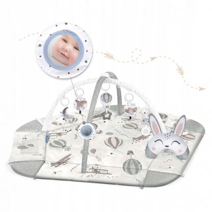 Salteluta de joaca educativa 3 in 1 Nukido 730102 - Gri