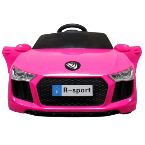 Masinuta electrica cu telecomanda, copii 1-4 ani, scaun din piele, Cabrio B4 628 R-Sport - Roz