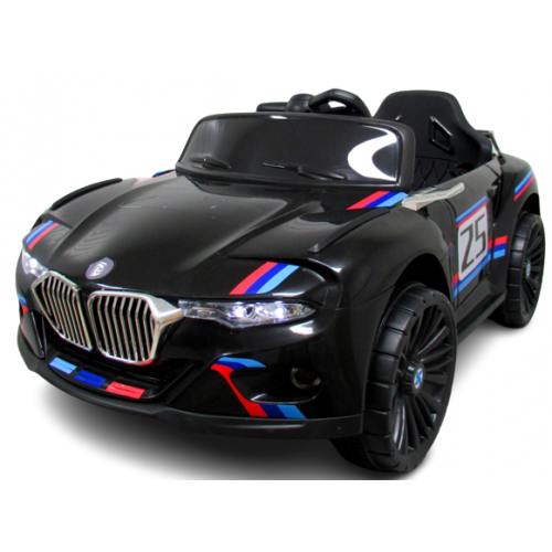 Masinuta electrica cu telecomanda, copii 1-4 ani, Cabrio Z5 TK1188 - R-Sport - Negru