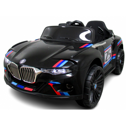 Masinuta electrica cu telecomanda, copii 1-4 ani, Cabrio Z5 TK1188 - R-Sport - Negru