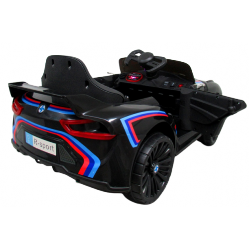 Masinuta electrica cu telecomanda, copii 1-4 ani, Cabrio Z5 TK1188 - R-Sport - Negru
