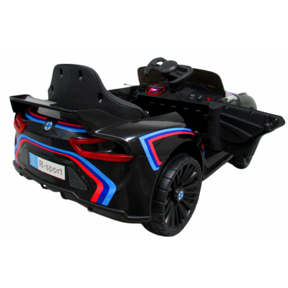 Masinuta electrica cu telecomanda, copii 1-4 ani, Cabrio Z5 TK1188 - R-Sport - Negru