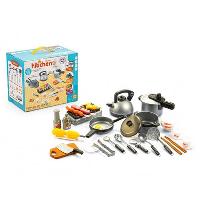 Set de accesorii pentru bucatarie, 36 elemente, Ecotoys HC487924
