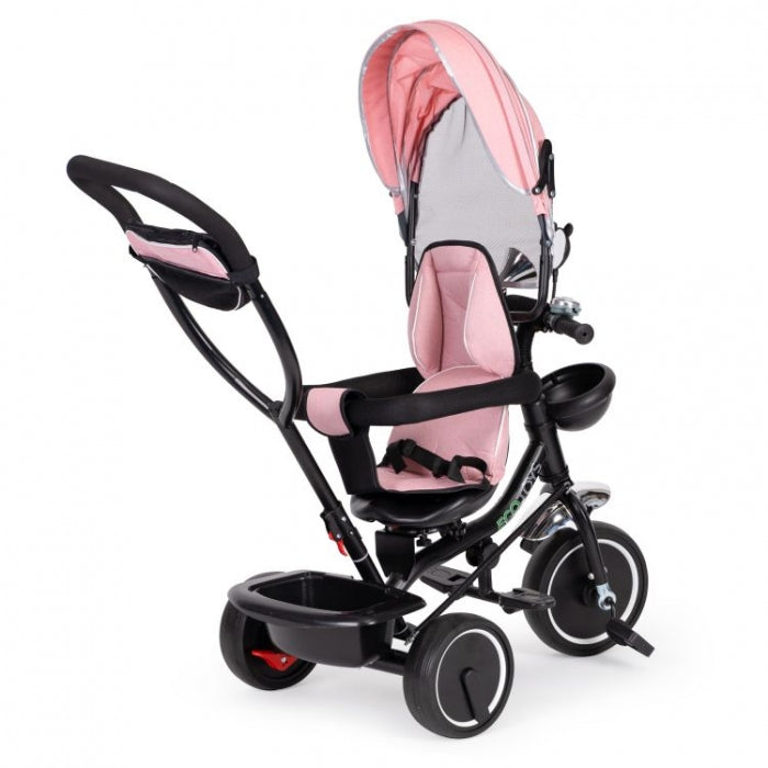 Tricicleta Cu Sezut Rotativ Ecotoys JM-066-9 - Roz