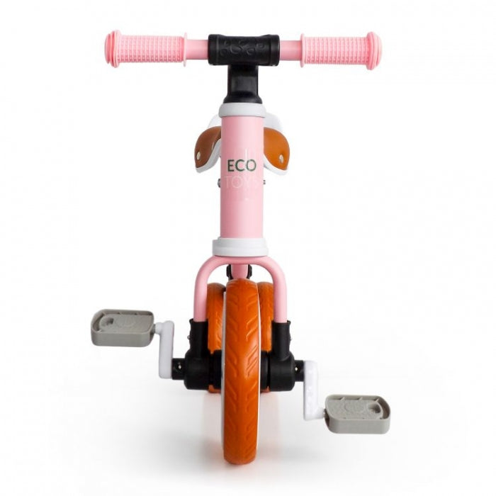 Bicicleta cu pedale detasabile Ecotoys LC-V1307 - Roz