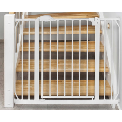 Poarta siguranta 75-105 cm Nukido 718100 - Alb