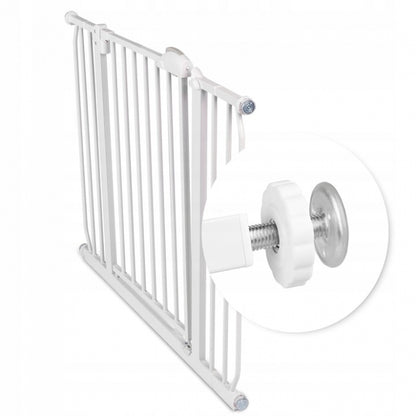 Poarta siguranta 75-105 cm Nukido 718100 - Alb