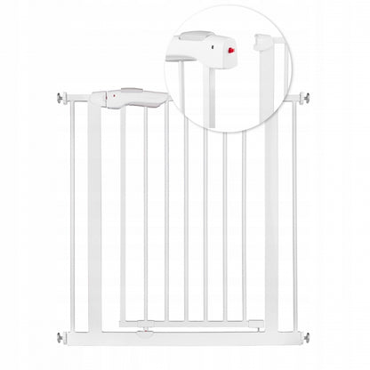 Poarta siguranta 75-85 cm Nukido 718001 - Alb