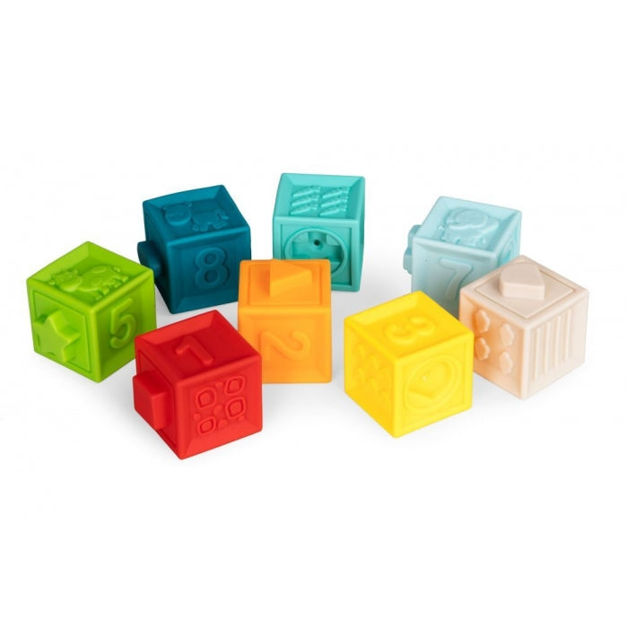 Blocuri senzoriale din cauciuc moale pentru copii Huanger HE0234