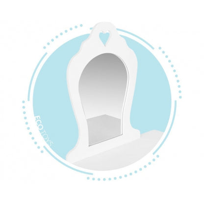 Masuta de toaleta pentru copii 43 x 65 x 110 cm Ecotoys FH-KF200011 - Alb