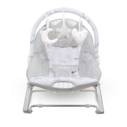Balansoar multifunctional cu sunete si jucarii Kidwell Pino - Feathers