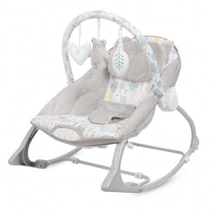 Balansoar multifunctional cu sunete si jucarii Kidwell Pino - Forest