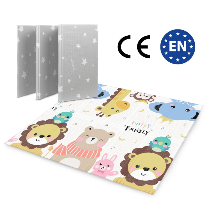 Salteluta de joaca pentru copii 180 x 200 cm Kidwell INDA - Animals