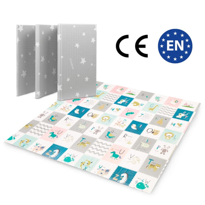 Salteluta de joaca pentru copii 180 x 200 cm Kidwell INDA - Alphabet