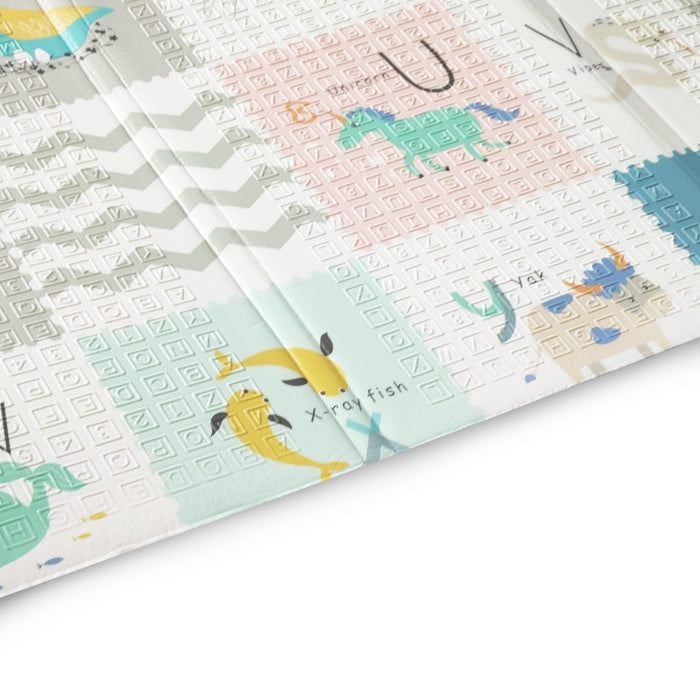 Salteluta de joaca pentru copii 180 x 200 cm Kidwell INDA - Alphabet