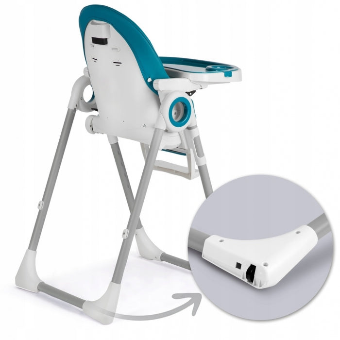 Scaun de masa multifunctional Nukido Belo 700505 - Albastru inchis