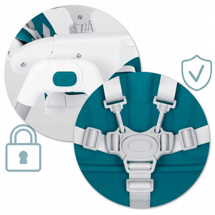 Scaun de masa pentru copii Ricokids Tulo 700601 - Albastru