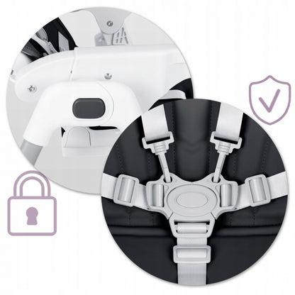 Scaun de masa pentru copii Ricokids Tulo 700603 - Negru