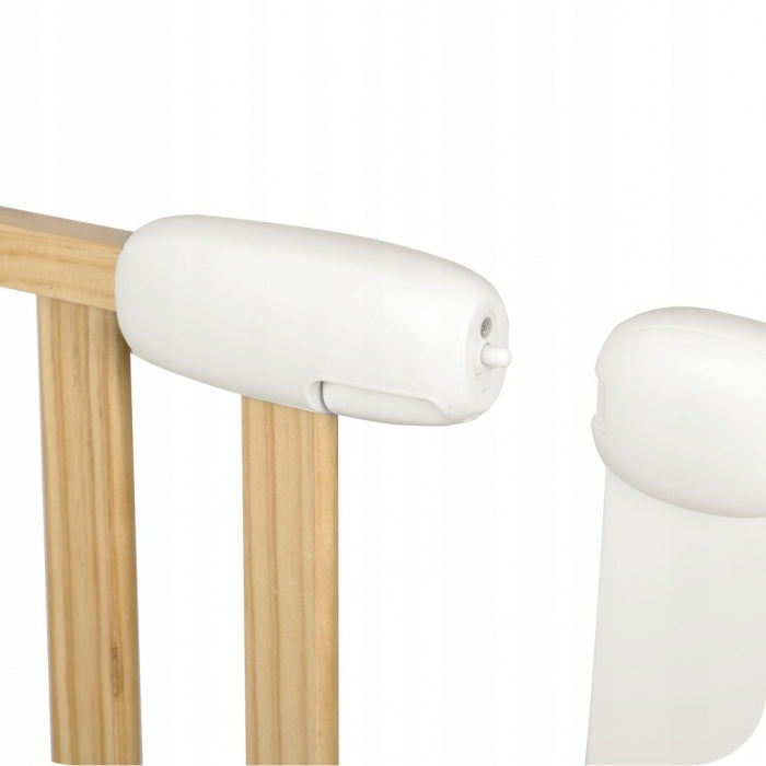 Poarta siguranta 74 - 105 cm Nukido 718500 - Metal + Lemn