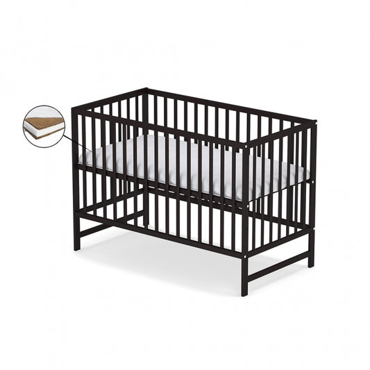 Patut fara sertar VESSANTI CLASICO - Wenge + Saltea Cocos 12 cm